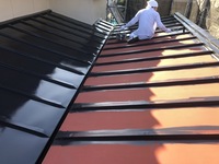 トタン屋根の塗り替え工事 アフター